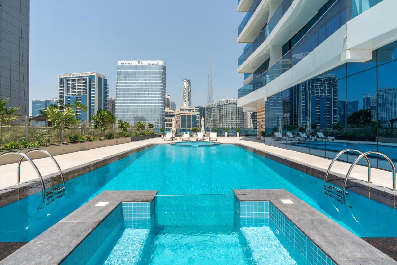 Exclusive Globalstay Apartments In Business Bay Free Parking & More! Дубай Екстер'єр фото