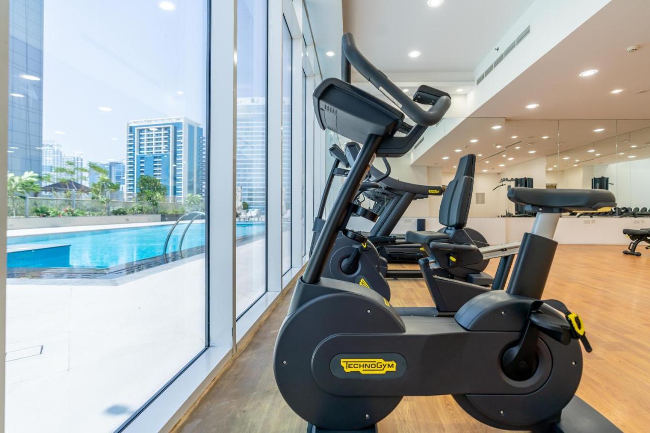 Exclusive Globalstay Apartments In Business Bay Free Parking & More! Дубай Екстер'єр фото