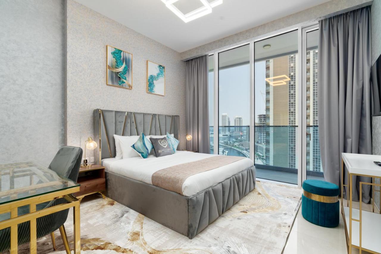 Exclusive Globalstay Apartments In Business Bay Free Parking & More! Дубай Екстер'єр фото