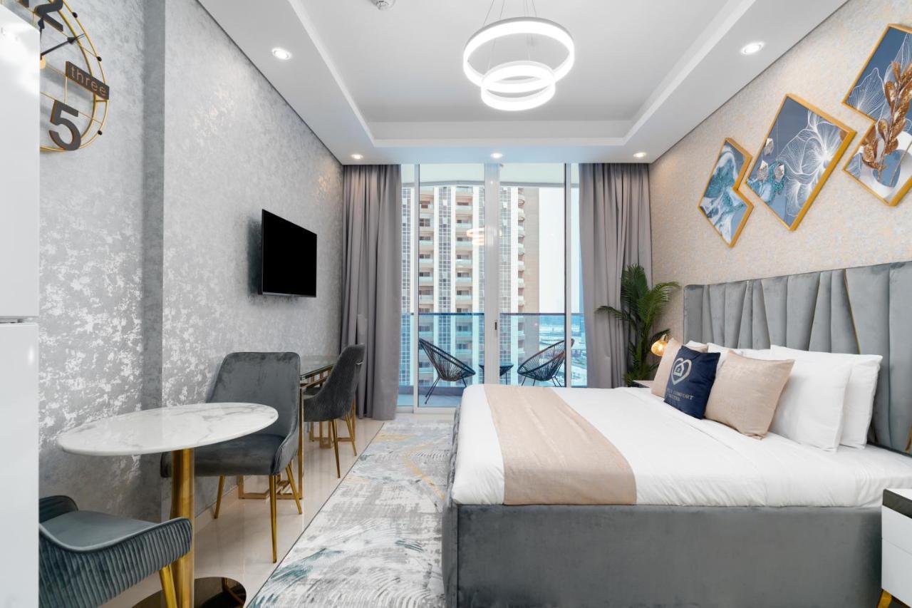 Exclusive Globalstay Apartments In Business Bay Free Parking & More! Дубай Екстер'єр фото
