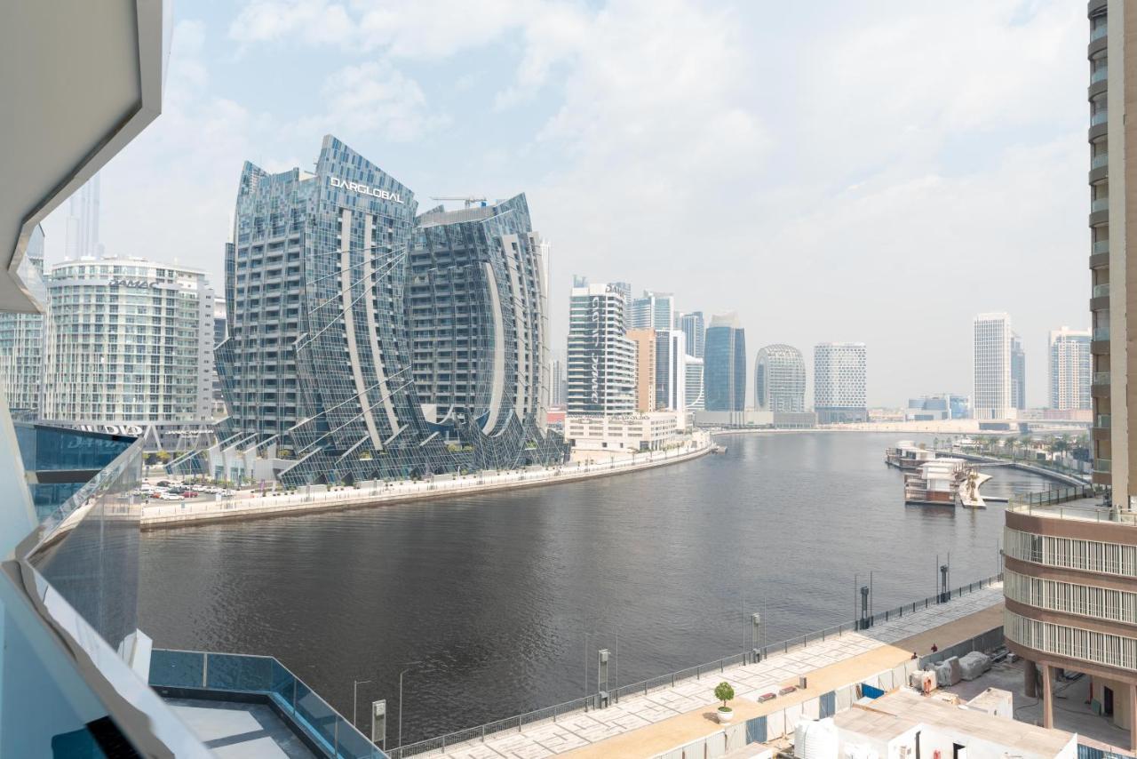 Exclusive Globalstay Apartments In Business Bay Free Parking & More! Дубай Екстер'єр фото